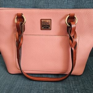 Dooney & Bourke Light Pink Leather Tote
